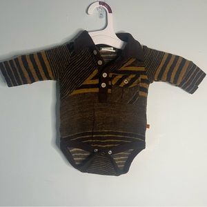 Fore! Axel & Hudson patterned polo 3-6 mos